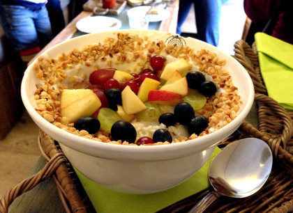 Müesli mit Obst Lieblingscafé Osnabrück