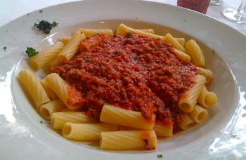 Rigatoni Bolognese